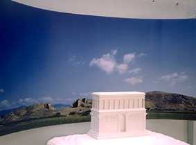 Scale model of monument